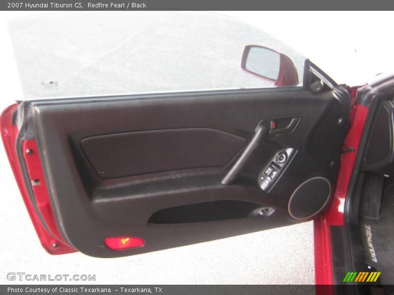 Redfire Pearl / Black 2007 Hyundai Tiburon GS