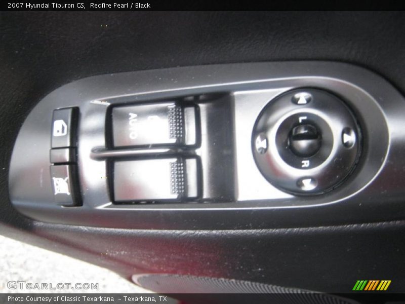 Redfire Pearl / Black 2007 Hyundai Tiburon GS
