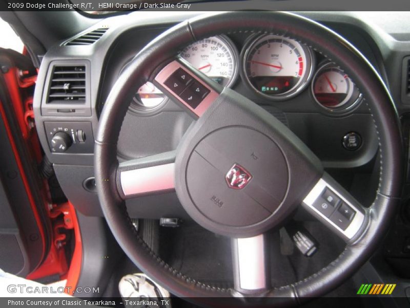 HEMI Orange / Dark Slate Gray 2009 Dodge Challenger R/T