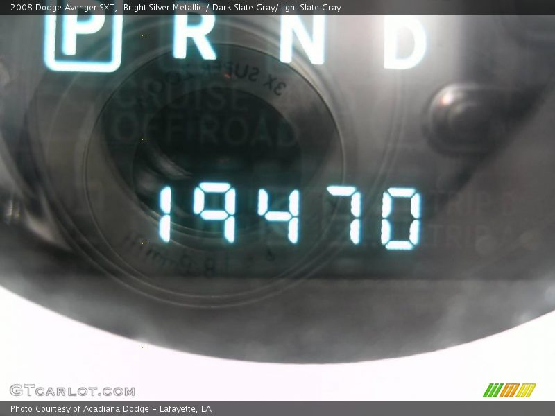 Bright Silver Metallic / Dark Slate Gray/Light Slate Gray 2008 Dodge Avenger SXT