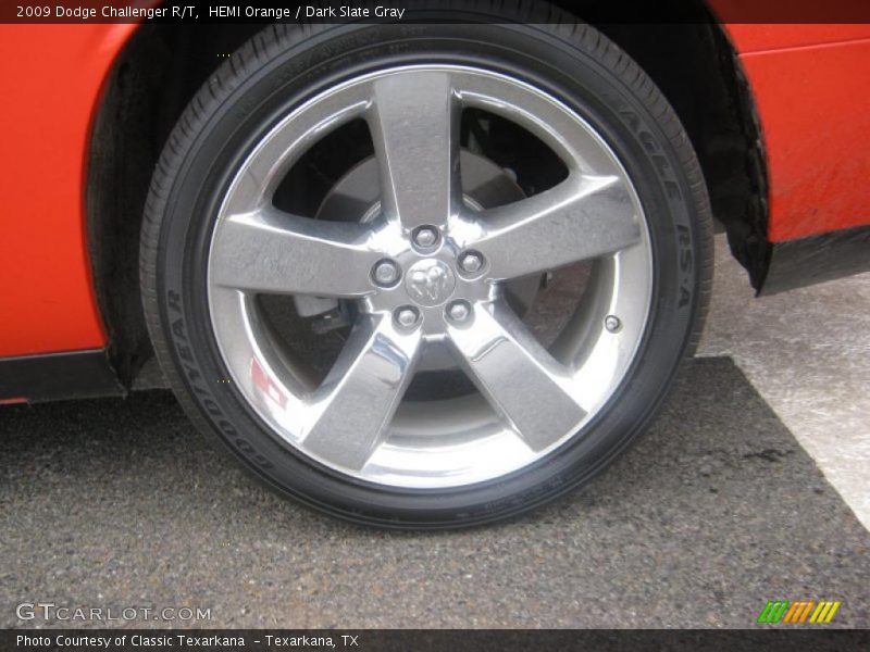 HEMI Orange / Dark Slate Gray 2009 Dodge Challenger R/T
