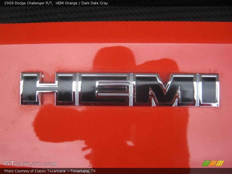 HEMI Orange / Dark Slate Gray 2009 Dodge Challenger R/T