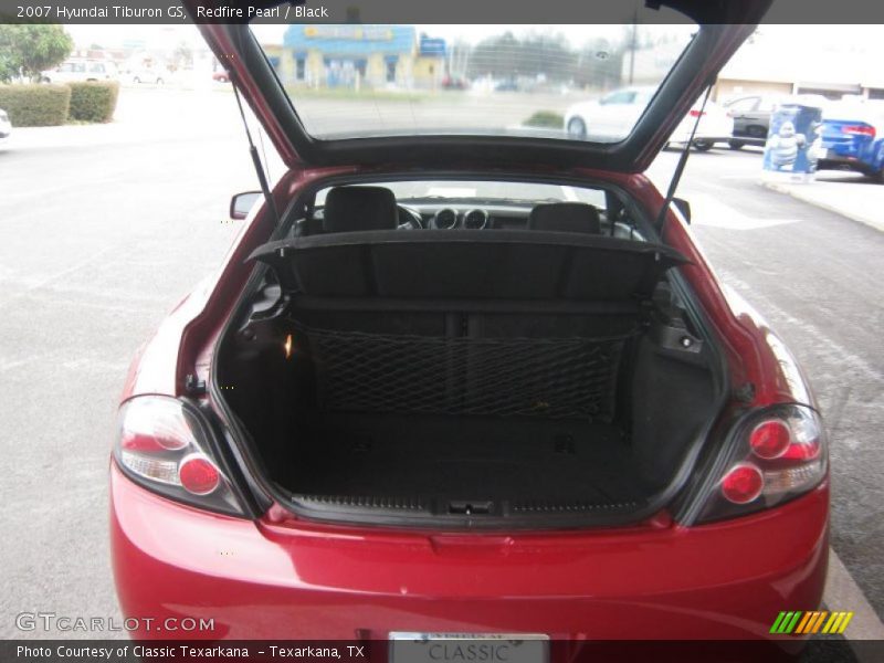 Redfire Pearl / Black 2007 Hyundai Tiburon GS