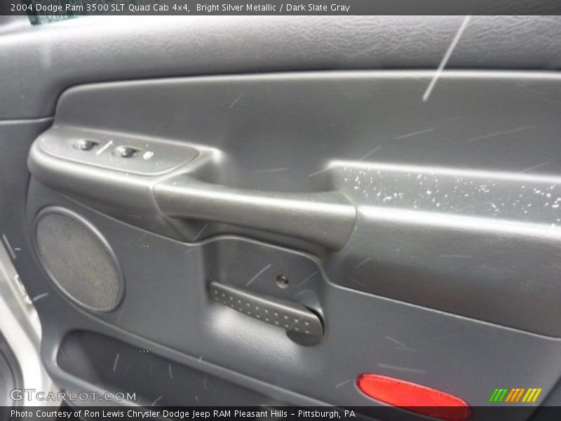 Bright Silver Metallic / Dark Slate Gray 2004 Dodge Ram 3500 SLT Quad Cab 4x4