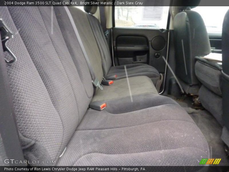 Bright Silver Metallic / Dark Slate Gray 2004 Dodge Ram 3500 SLT Quad Cab 4x4