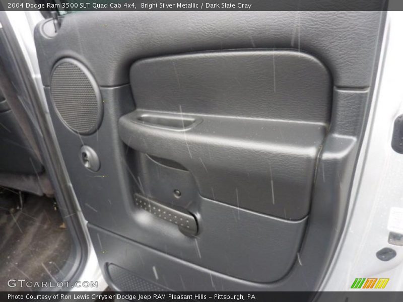 Bright Silver Metallic / Dark Slate Gray 2004 Dodge Ram 3500 SLT Quad Cab 4x4