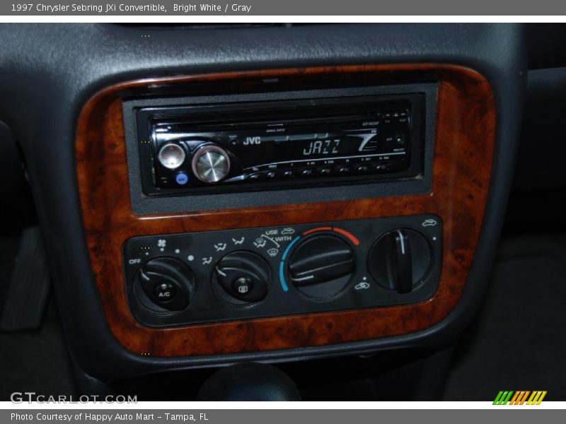 Bright White / Gray 1997 Chrysler Sebring JXi Convertible