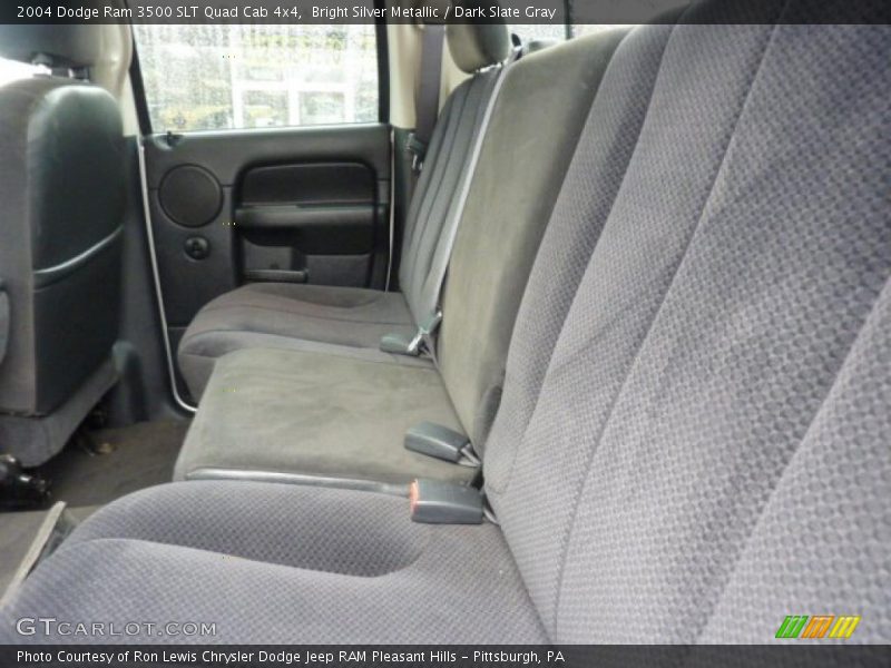 Bright Silver Metallic / Dark Slate Gray 2004 Dodge Ram 3500 SLT Quad Cab 4x4