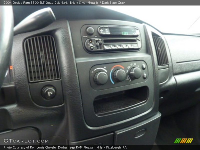 Bright Silver Metallic / Dark Slate Gray 2004 Dodge Ram 3500 SLT Quad Cab 4x4