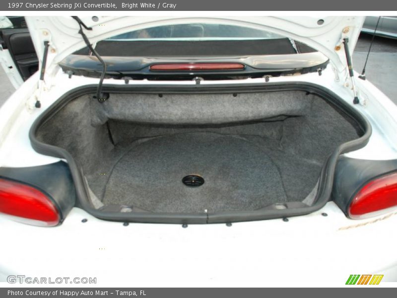  1997 Sebring JXi Convertible Trunk