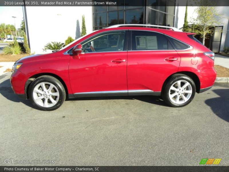  2010 RX 350 Matador Red Mica