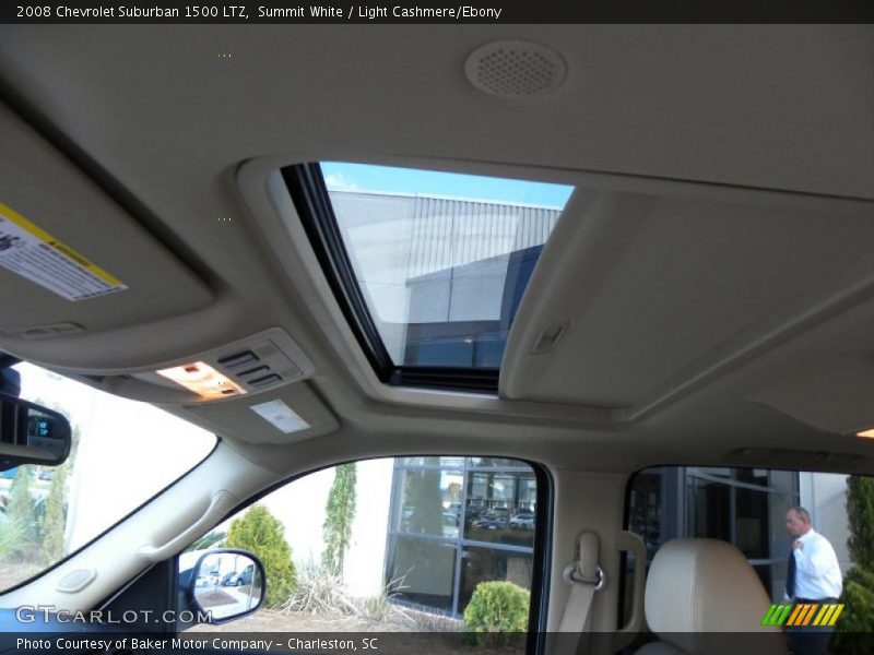 Summit White / Light Cashmere/Ebony 2008 Chevrolet Suburban 1500 LTZ