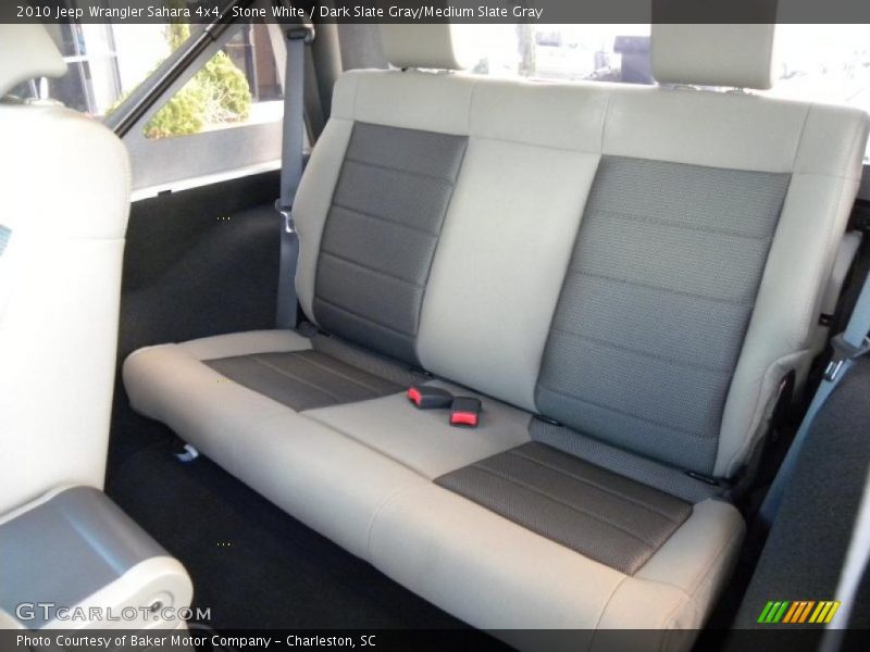 Stone White / Dark Slate Gray/Medium Slate Gray 2010 Jeep Wrangler Sahara 4x4