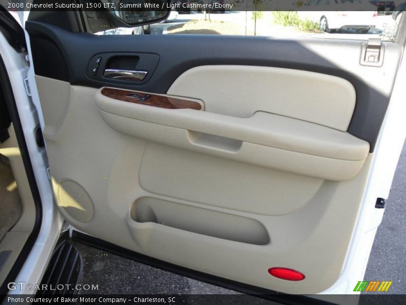 Summit White / Light Cashmere/Ebony 2008 Chevrolet Suburban 1500 LTZ