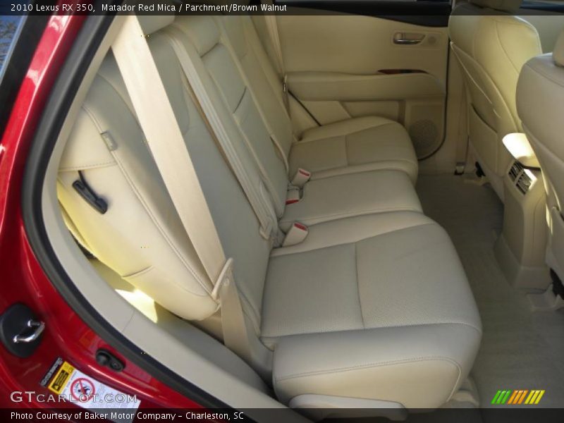 Matador Red Mica / Parchment/Brown Walnut 2010 Lexus RX 350