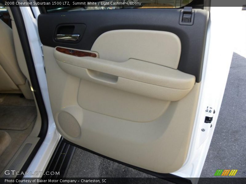 Summit White / Light Cashmere/Ebony 2008 Chevrolet Suburban 1500 LTZ