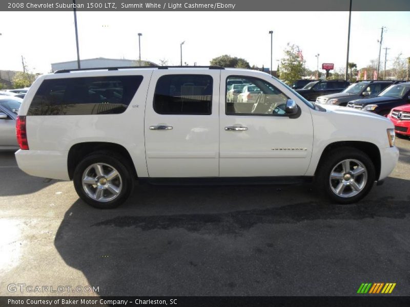Summit White / Light Cashmere/Ebony 2008 Chevrolet Suburban 1500 LTZ
