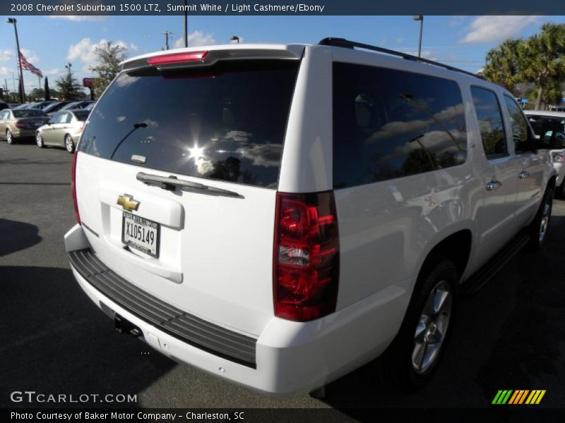 Summit White / Light Cashmere/Ebony 2008 Chevrolet Suburban 1500 LTZ