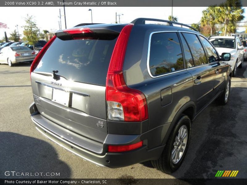 Titanium Gray Metallic / Off Black 2008 Volvo XC90 3.2 AWD