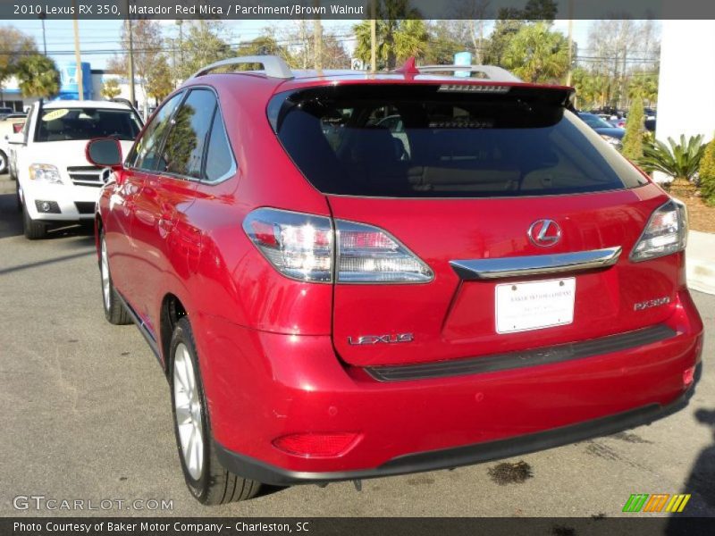  2010 RX 350 Matador Red Mica