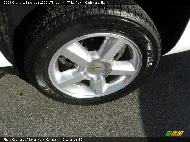 Summit White / Light Cashmere/Ebony 2008 Chevrolet Suburban 1500 LTZ