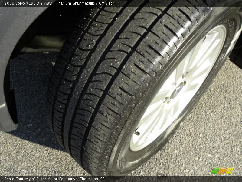 Titanium Gray Metallic / Off Black 2008 Volvo XC90 3.2 AWD