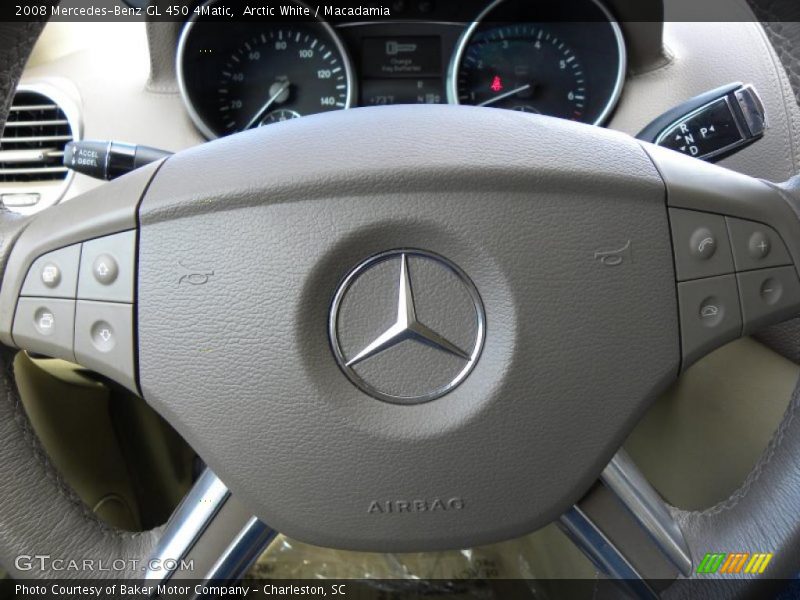 Arctic White / Macadamia 2008 Mercedes-Benz GL 450 4Matic