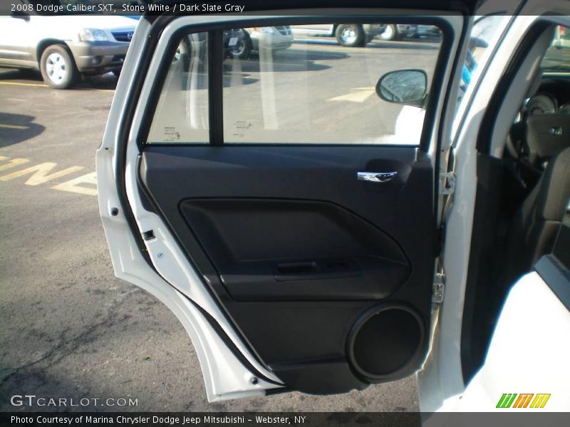Stone White / Dark Slate Gray 2008 Dodge Caliber SXT