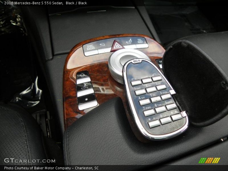 Black / Black 2008 Mercedes-Benz S 550 Sedan