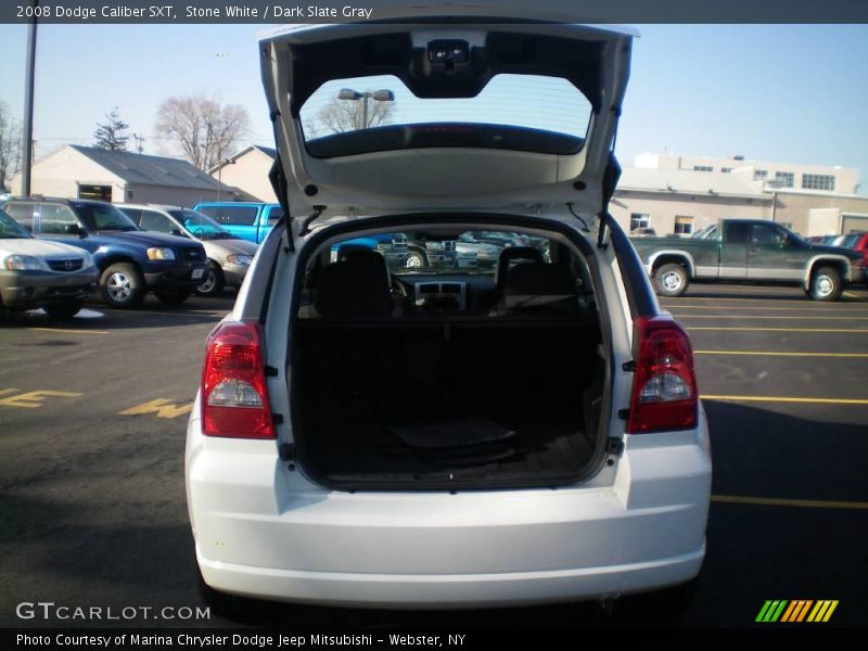 Stone White / Dark Slate Gray 2008 Dodge Caliber SXT