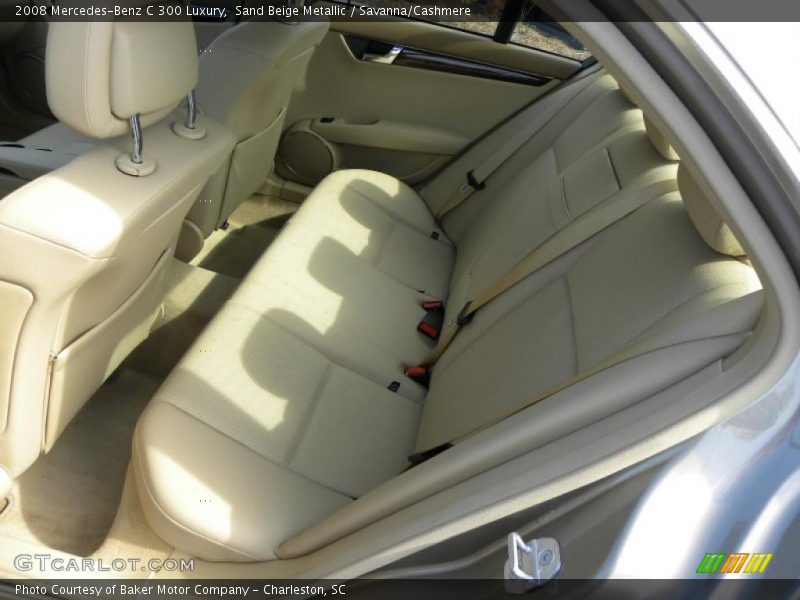 Sand Beige Metallic / Savanna/Cashmere 2008 Mercedes-Benz C 300 Luxury