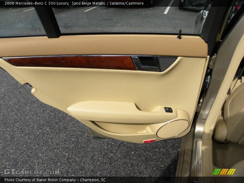 Sand Beige Metallic / Savanna/Cashmere 2008 Mercedes-Benz C 300 Luxury