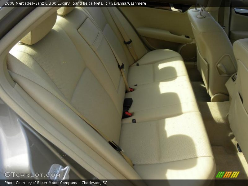 Sand Beige Metallic / Savanna/Cashmere 2008 Mercedes-Benz C 300 Luxury