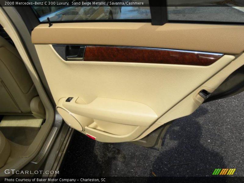 Sand Beige Metallic / Savanna/Cashmere 2008 Mercedes-Benz C 300 Luxury