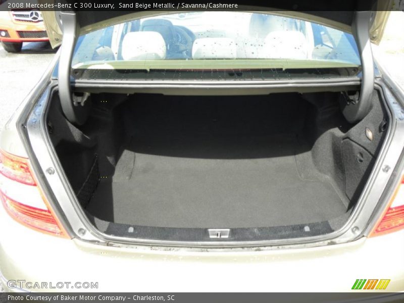 Sand Beige Metallic / Savanna/Cashmere 2008 Mercedes-Benz C 300 Luxury