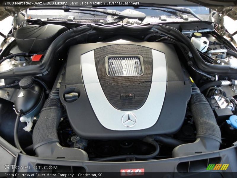 Sand Beige Metallic / Savanna/Cashmere 2008 Mercedes-Benz C 300 Luxury