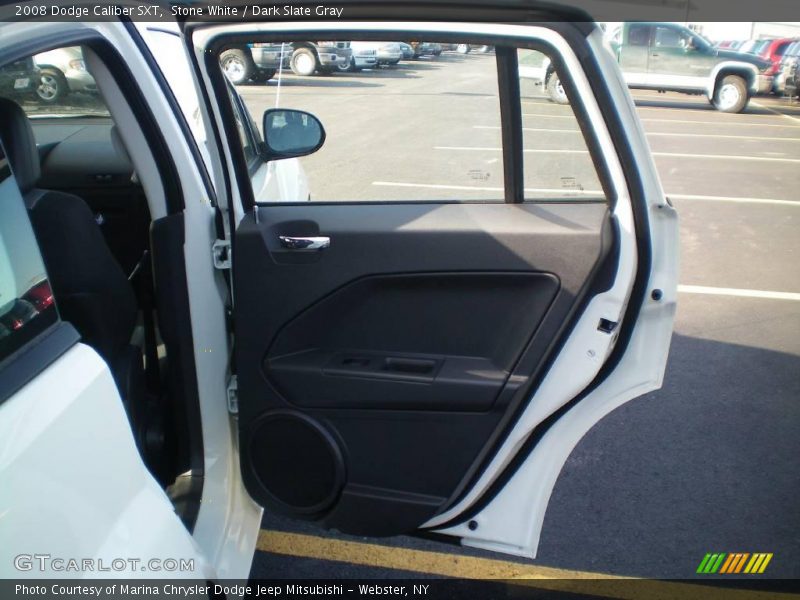 Stone White / Dark Slate Gray 2008 Dodge Caliber SXT