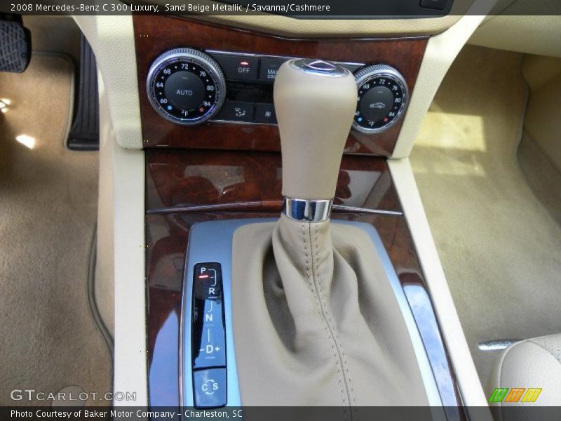 Sand Beige Metallic / Savanna/Cashmere 2008 Mercedes-Benz C 300 Luxury