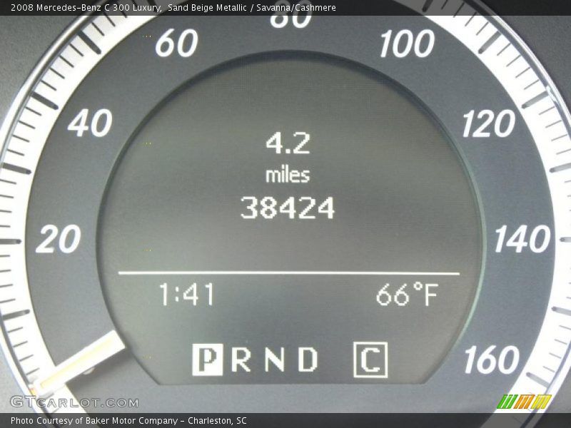 Sand Beige Metallic / Savanna/Cashmere 2008 Mercedes-Benz C 300 Luxury