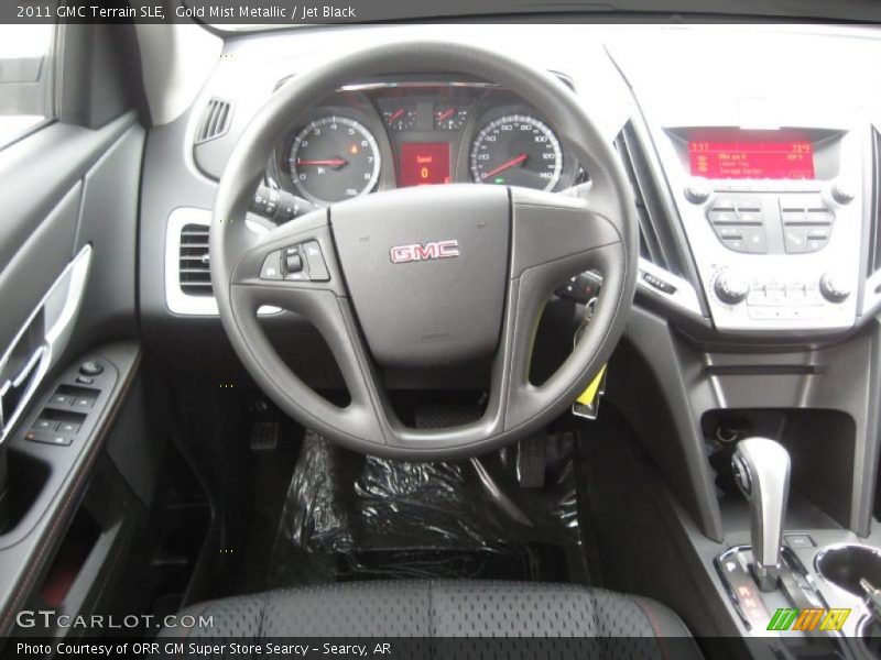 Gold Mist Metallic / Jet Black 2011 GMC Terrain SLE
