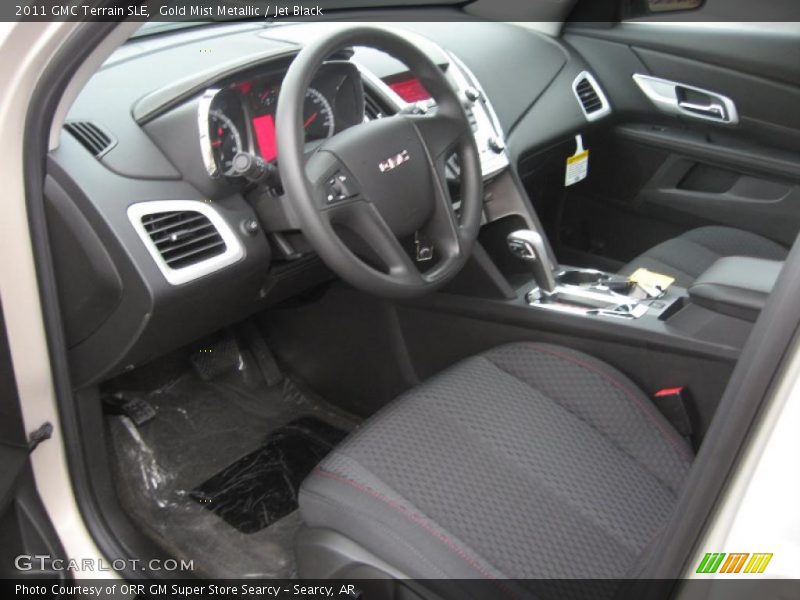 Gold Mist Metallic / Jet Black 2011 GMC Terrain SLE