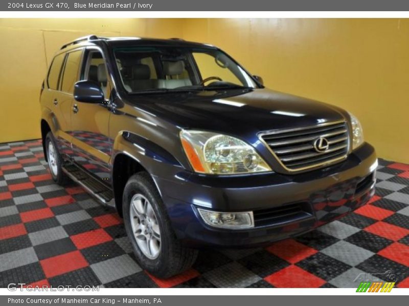Blue Meridian Pearl / Ivory 2004 Lexus GX 470