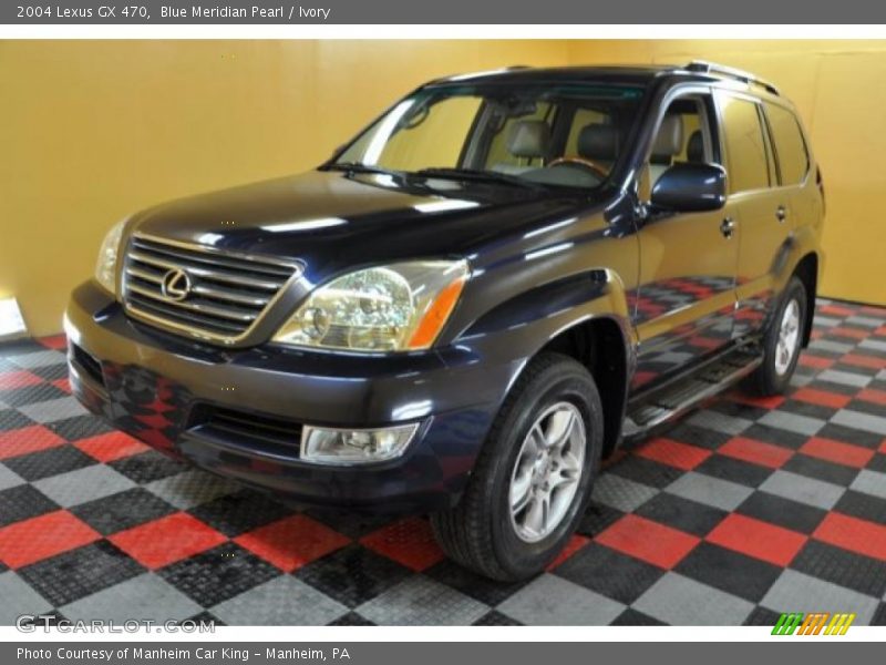 Blue Meridian Pearl / Ivory 2004 Lexus GX 470