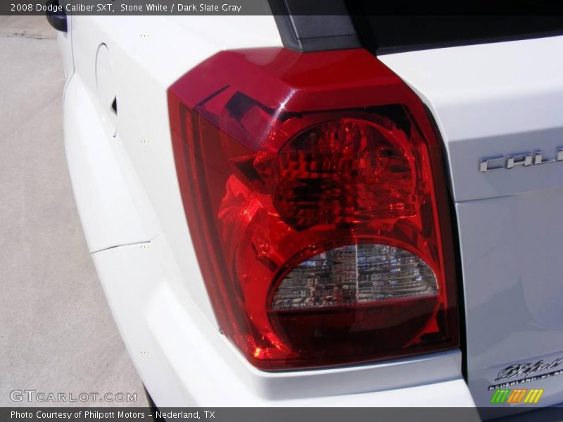 Stone White / Dark Slate Gray 2008 Dodge Caliber SXT