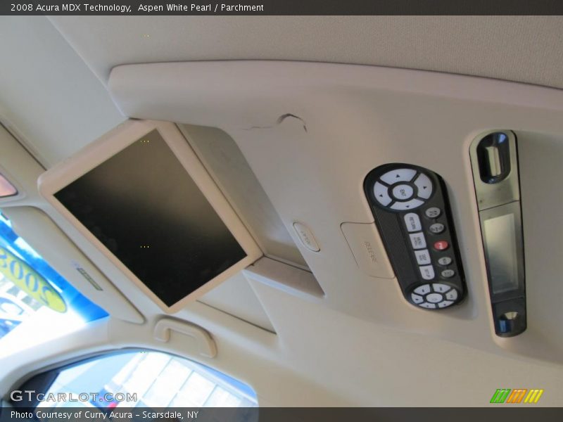 Aspen White Pearl / Parchment 2008 Acura MDX Technology