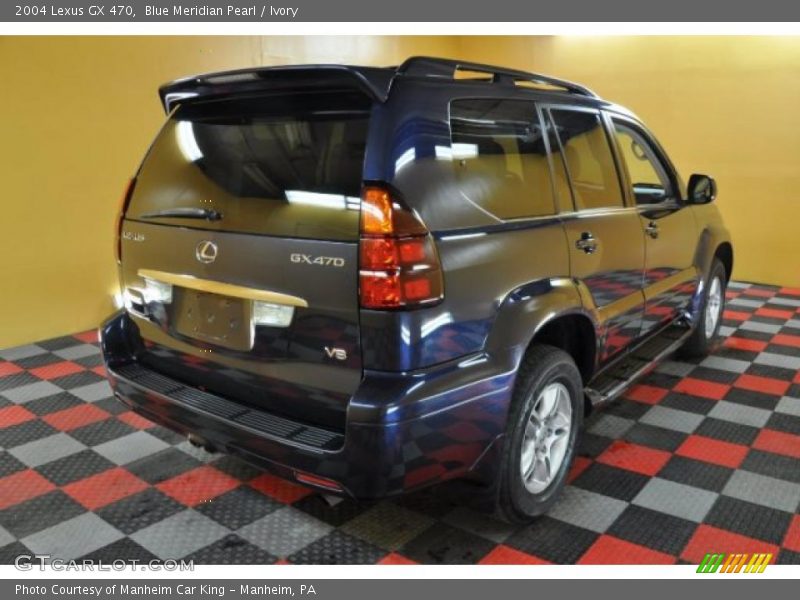 Blue Meridian Pearl / Ivory 2004 Lexus GX 470
