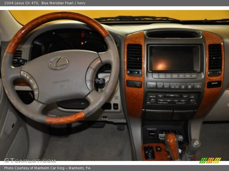Blue Meridian Pearl / Ivory 2004 Lexus GX 470
