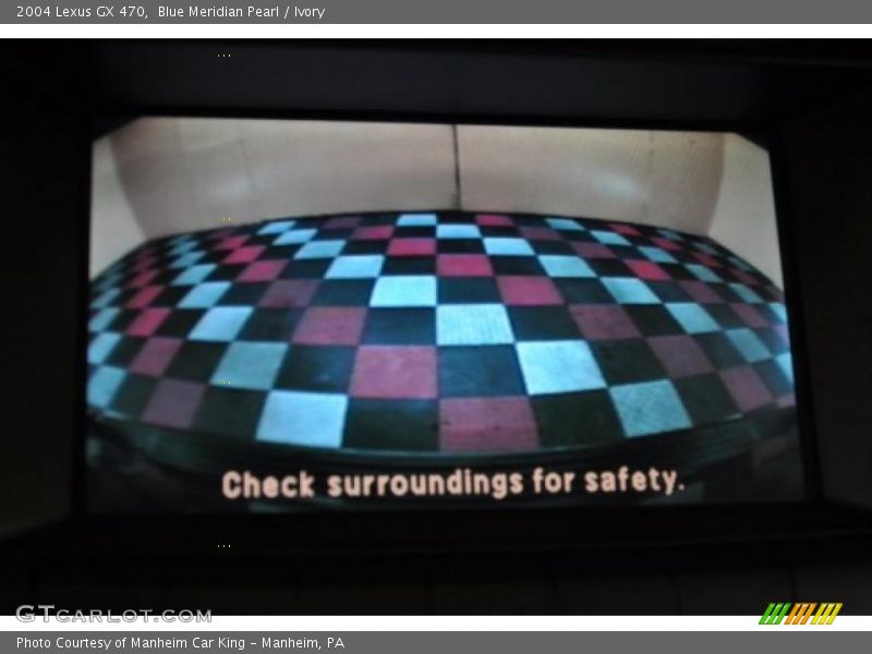 Blue Meridian Pearl / Ivory 2004 Lexus GX 470