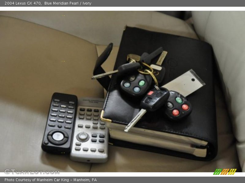 Blue Meridian Pearl / Ivory 2004 Lexus GX 470