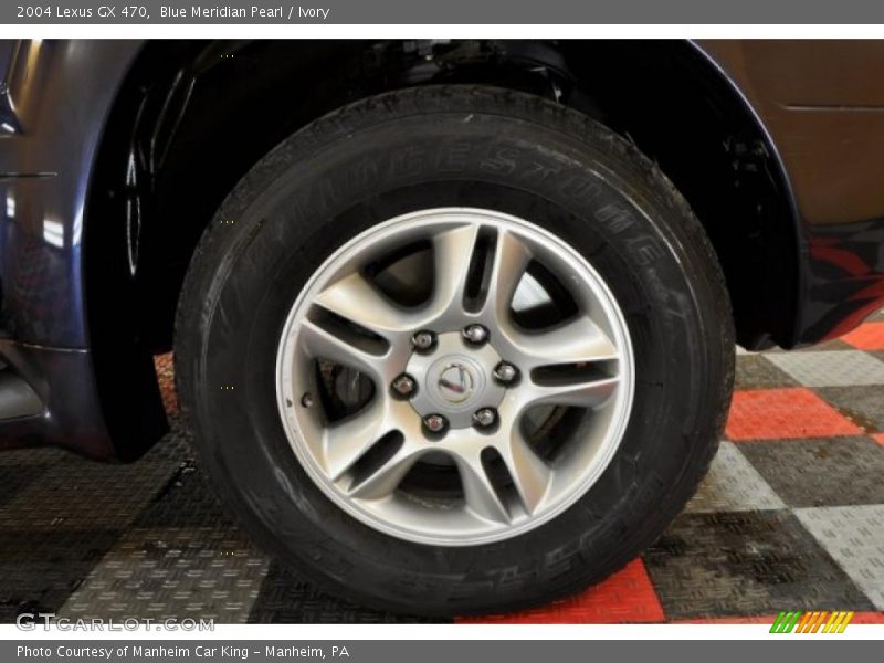 Blue Meridian Pearl / Ivory 2004 Lexus GX 470